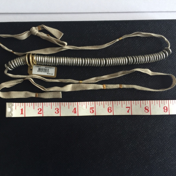 Barneys New York Necklace NWT Vintage Silver/Brass - Picture 8 of 8